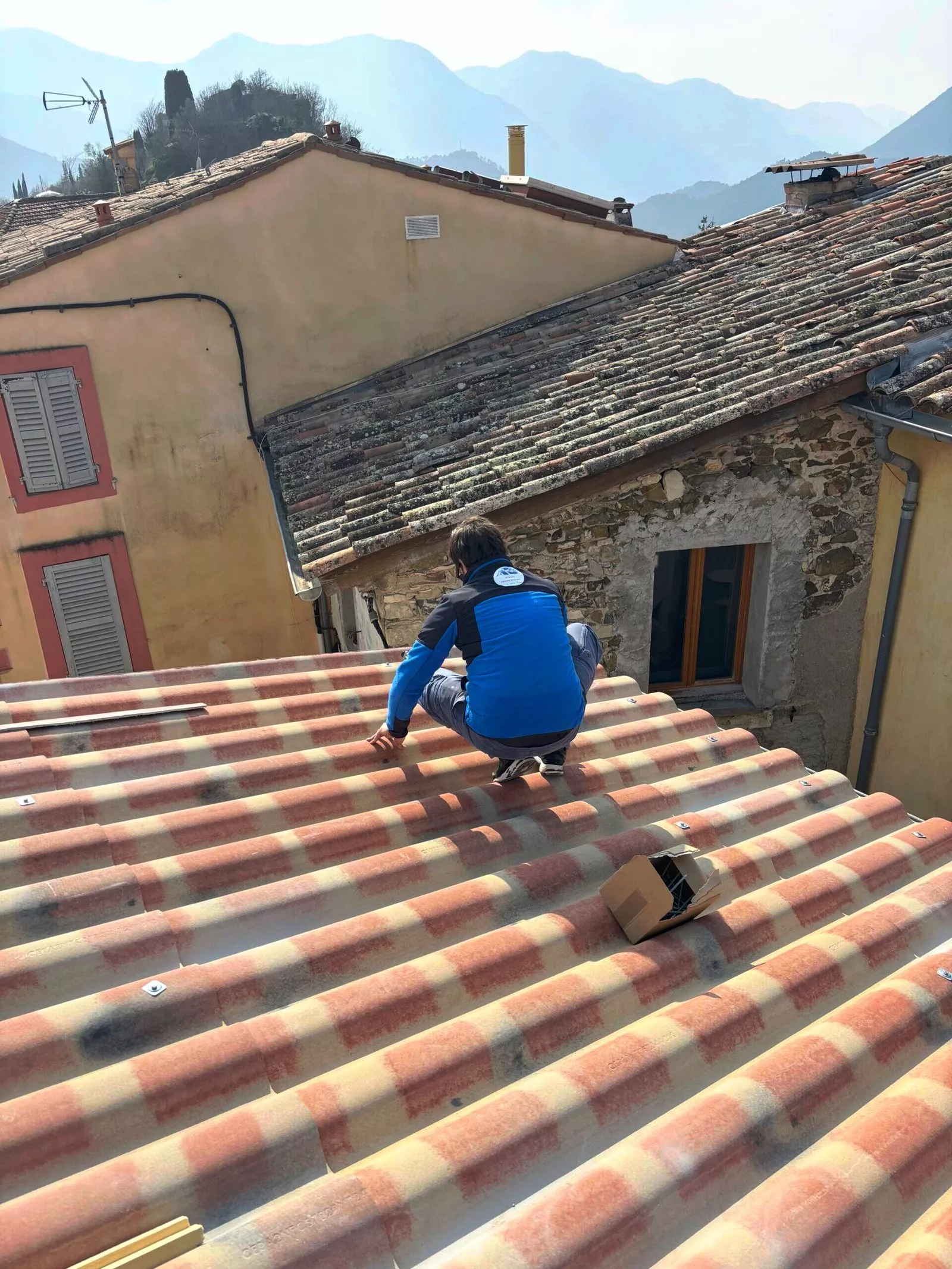 Vue de toitures dans la région lausannoise