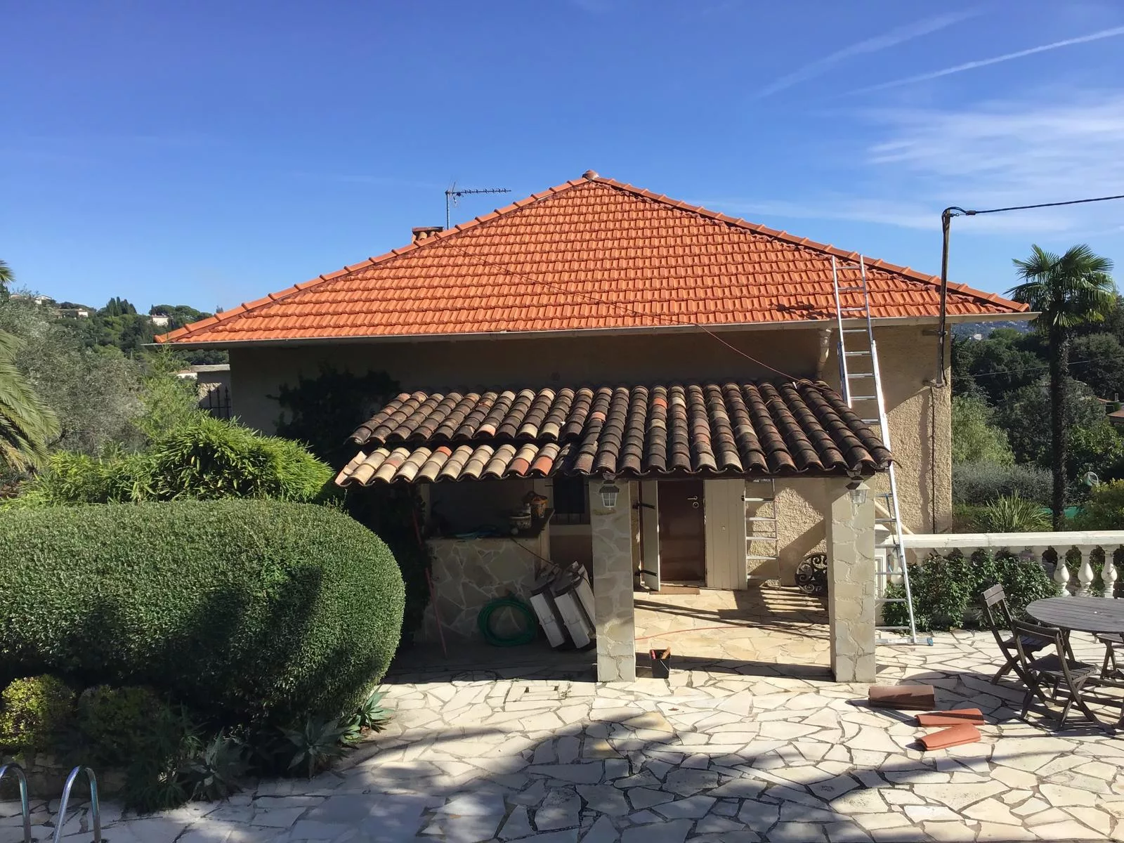 Travaux de couverture à Renens, canton de Vaud